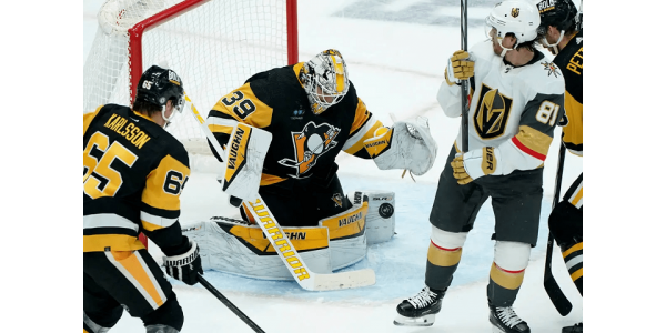 Pittsburgh Penguins behåller förstaplatsen efter att ha besegrat Vegas Golden Knights